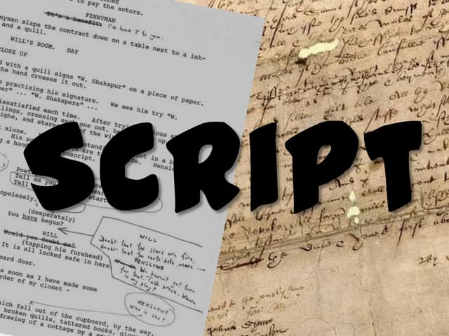 Screenwriting & Scriptwriting